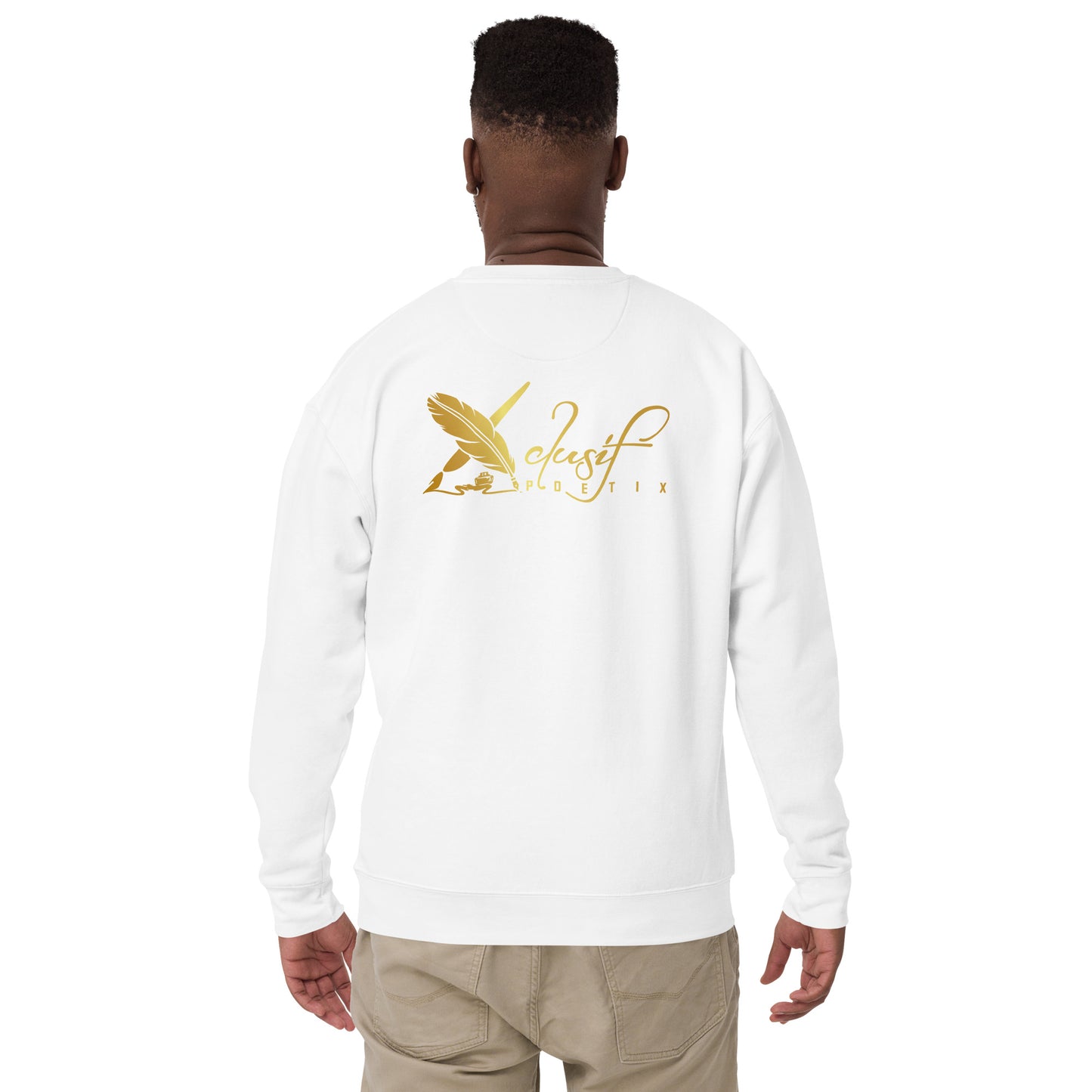 BLESSED BY XCLUSIF POETIX Unisex Premium Sweatshirt