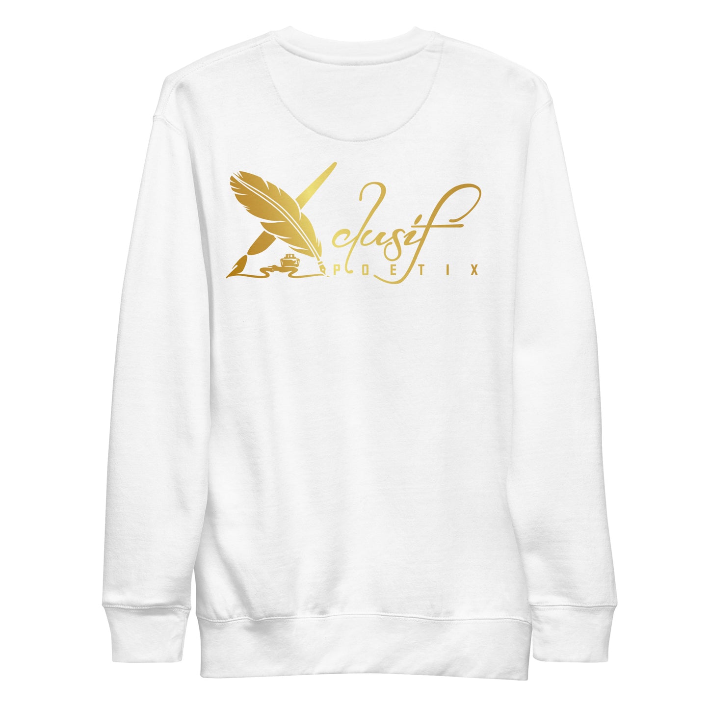 BLESSED BY XCLUSIF POETIX Unisex Premium Sweatshirt