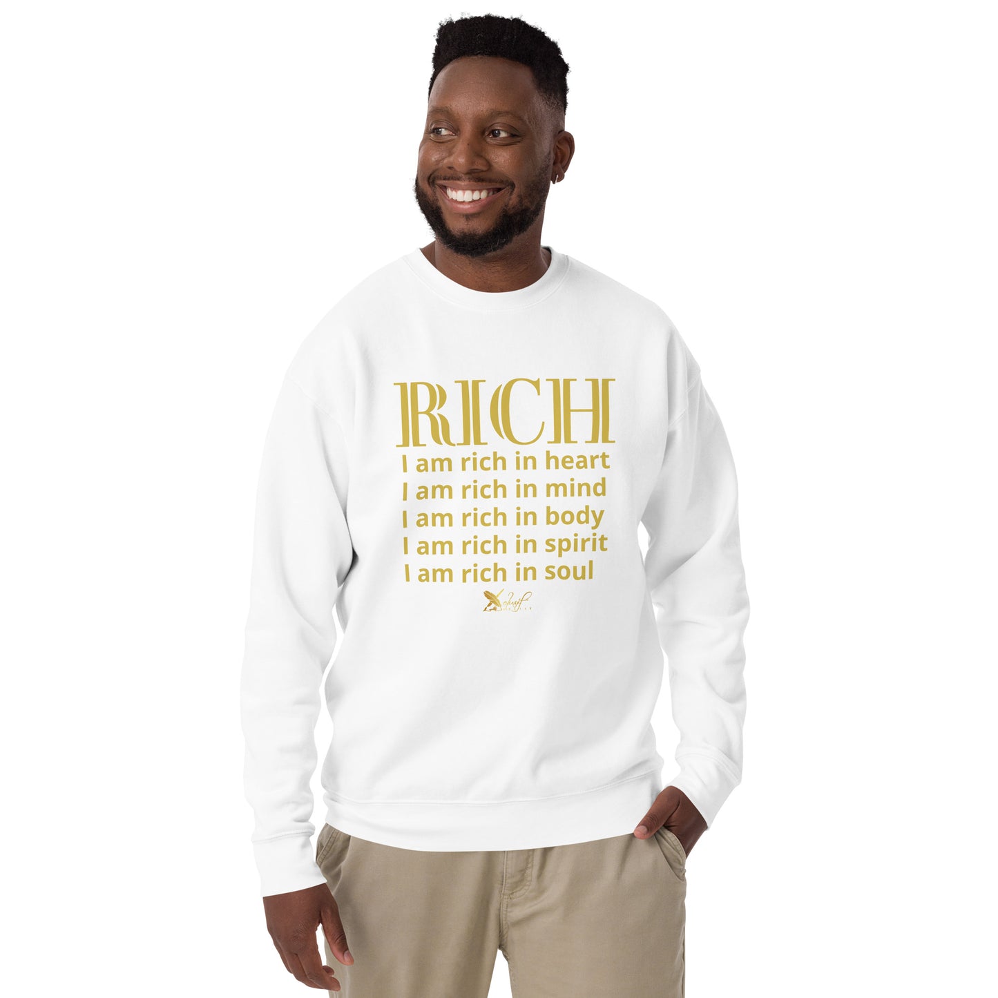 RICH BY XCLUSIF POETIX Unisex Premium Sweatshirt