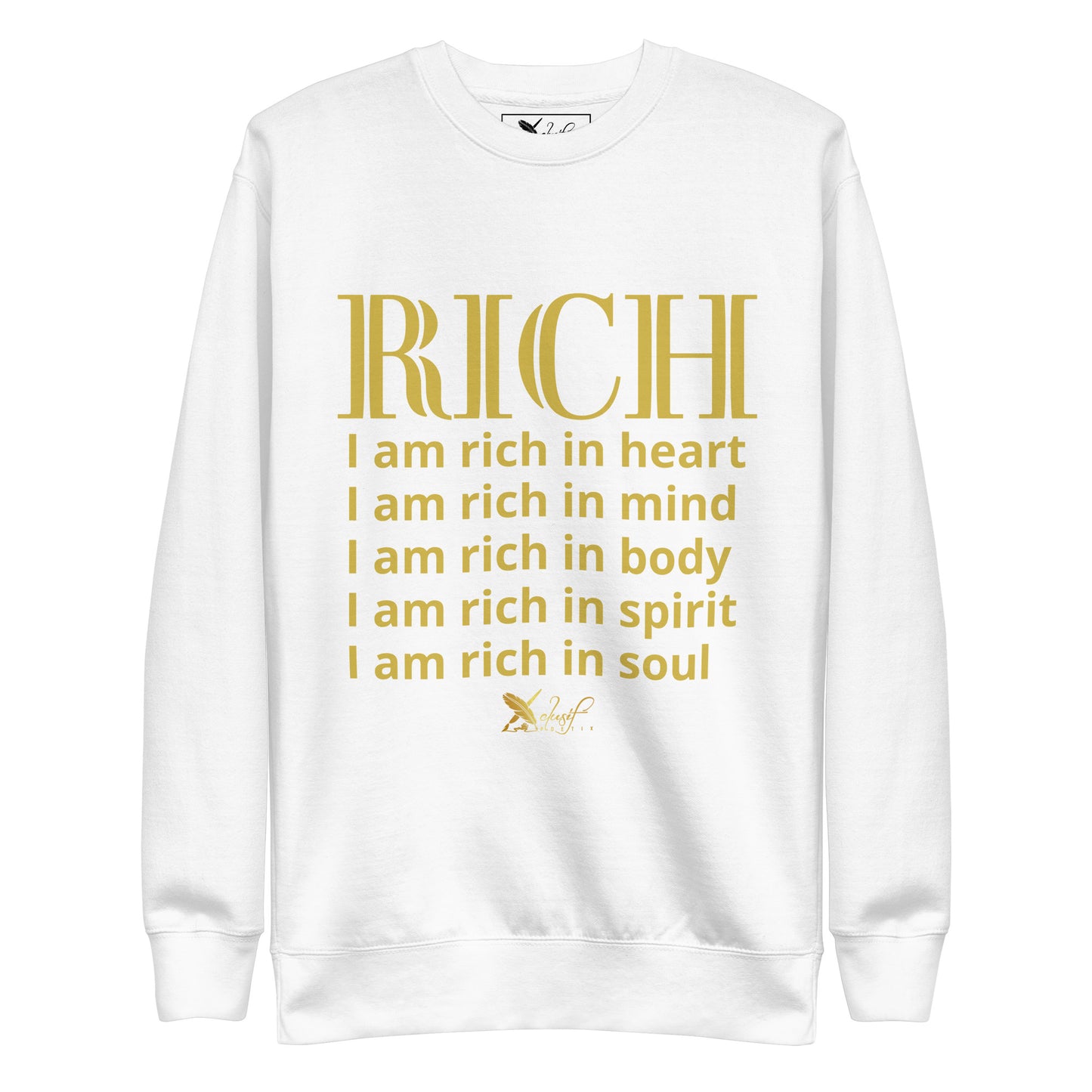 RICH BY XCLUSIF POETIX Unisex Premium Sweatshirt