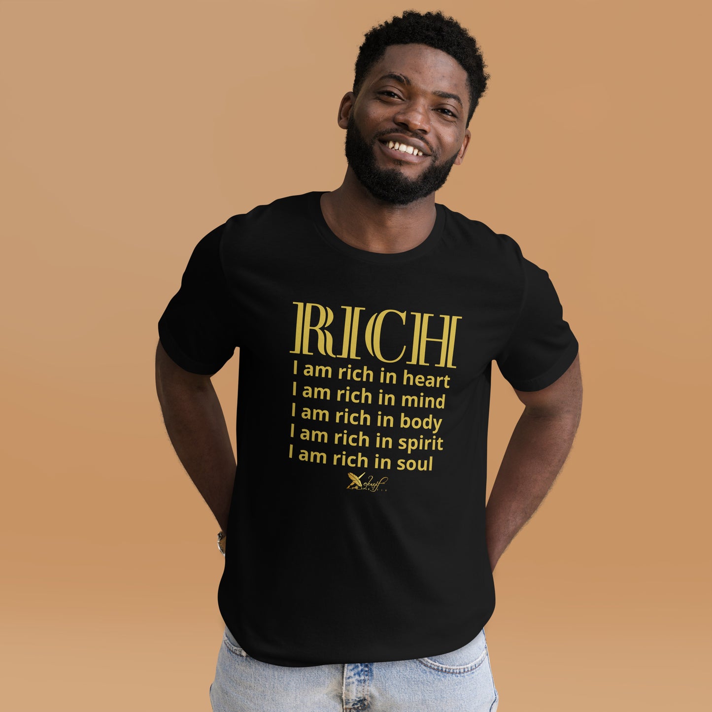 RICH BY XCLUSIF POETIX Unisex t-shirt