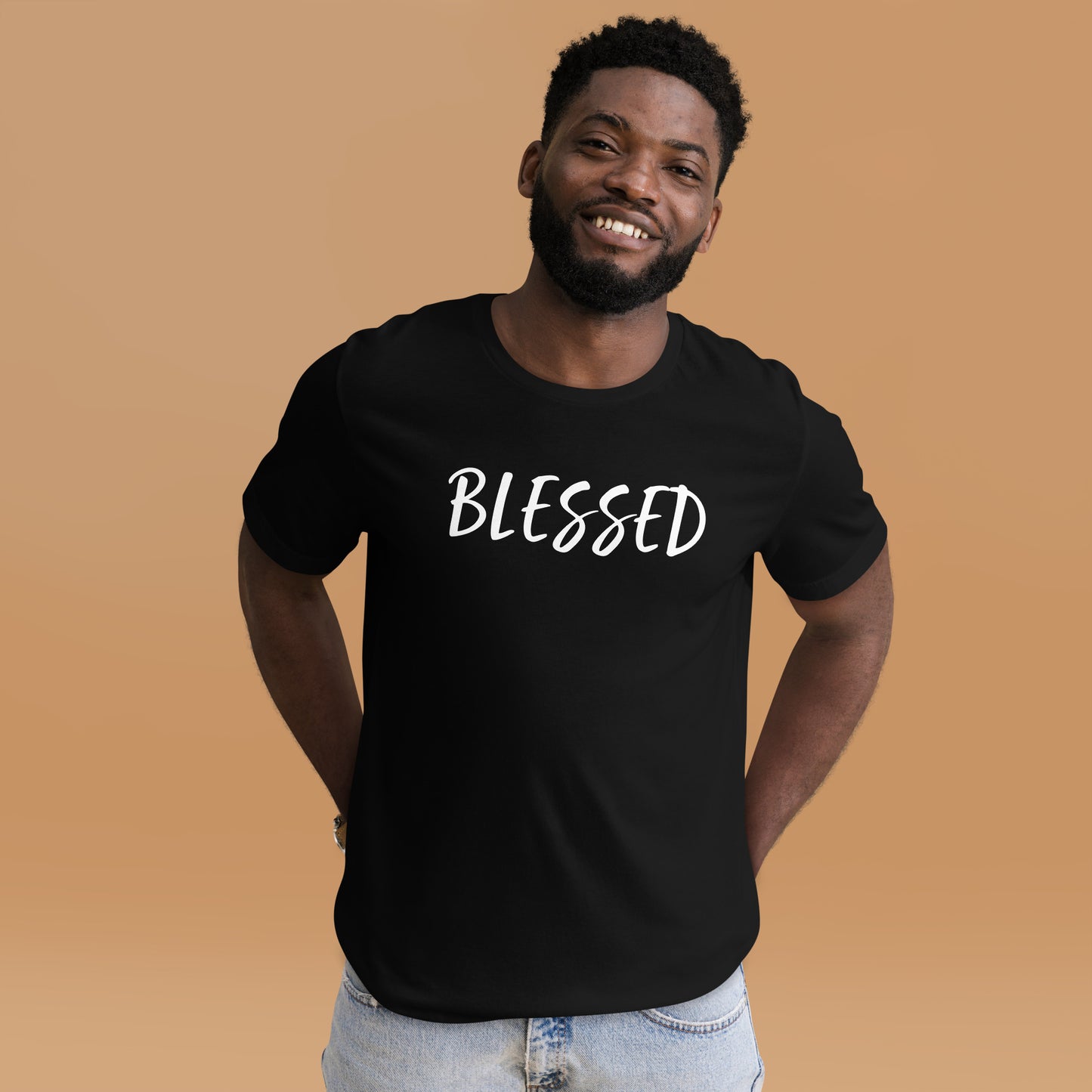 BLESSED BY XCLUSIF POETIX Unisex t-shirt