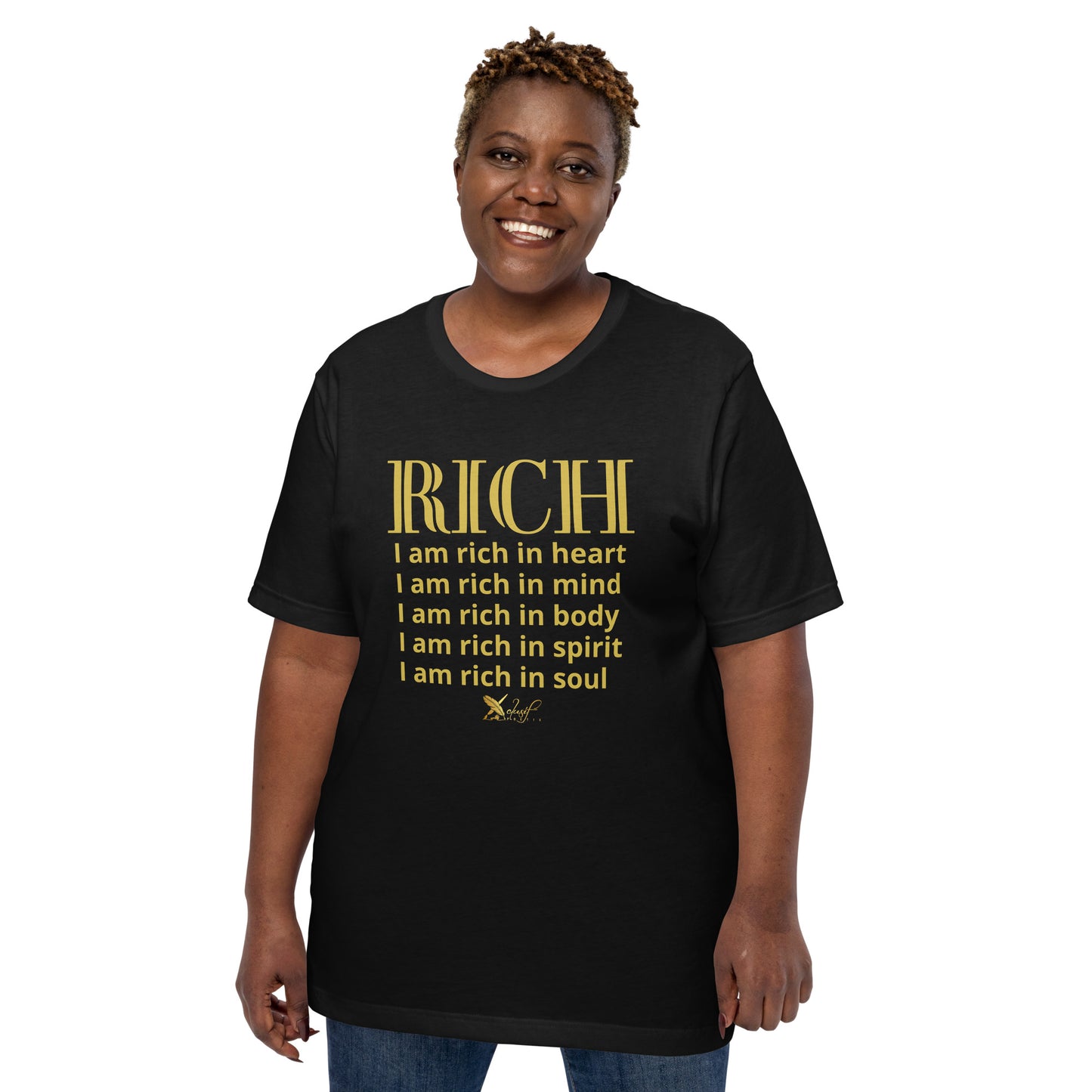 RICH BY XCLUSIF POETIX Unisex t-shirt