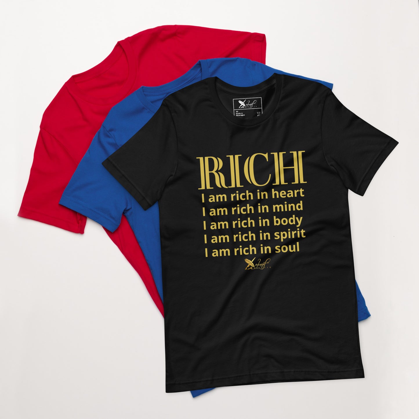 RICH BY XCLUSIF POETIX Unisex t-shirt