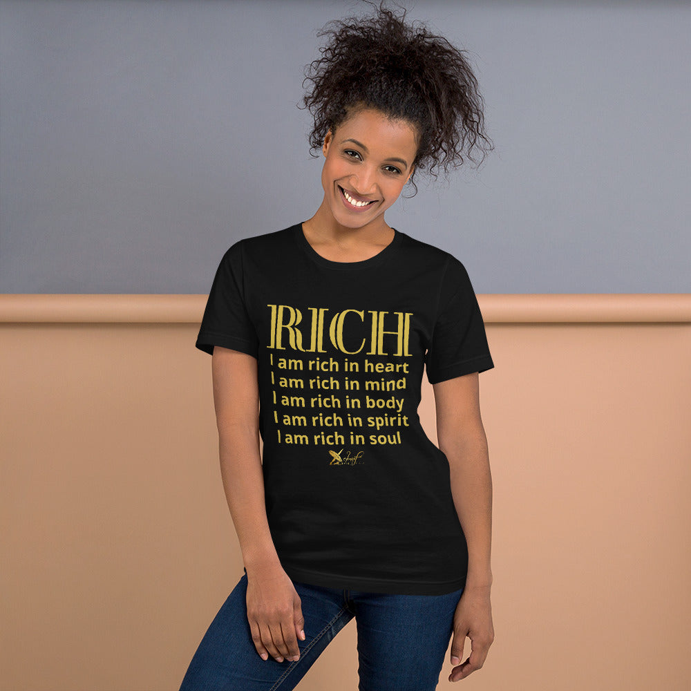 RICH BY XCLUSIF POETIX Unisex t-shirt