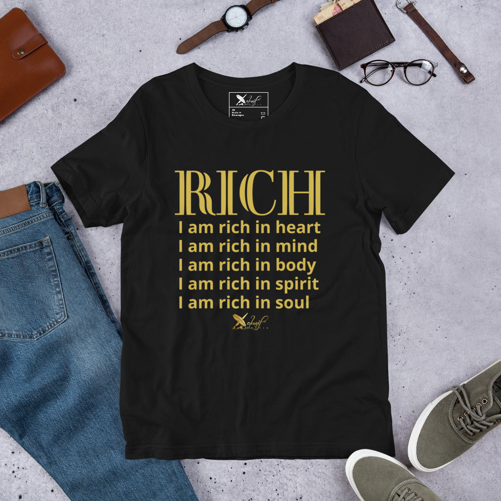 RICH BY XCLUSIF POETIX Unisex t-shirt