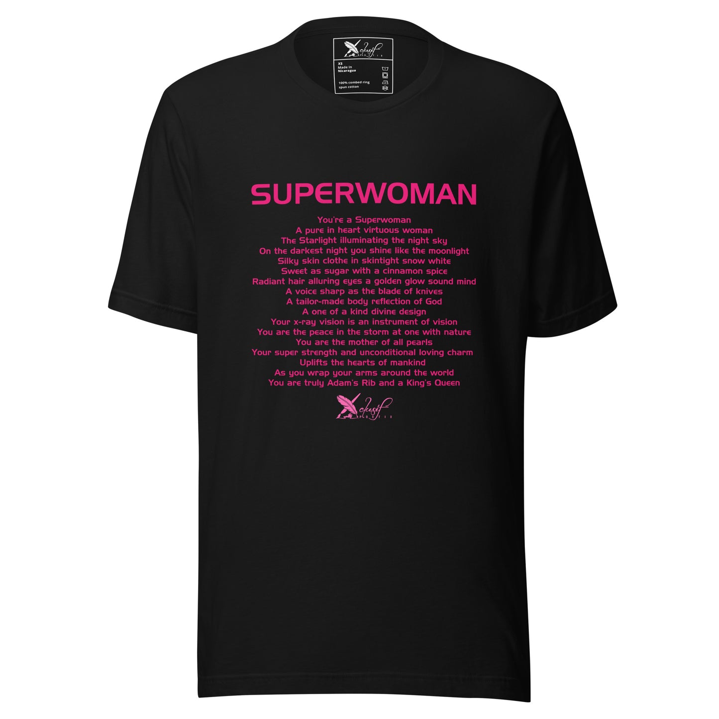 SUPERWOMAN BY XCLUSIF POETIX Unisex t-shirt