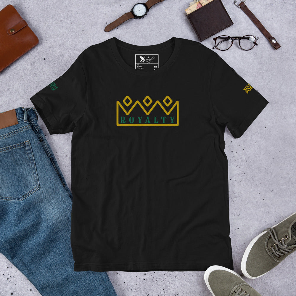 ROYALTY BY XCLUSIF POETIX Embroidery Unisex t-shirt