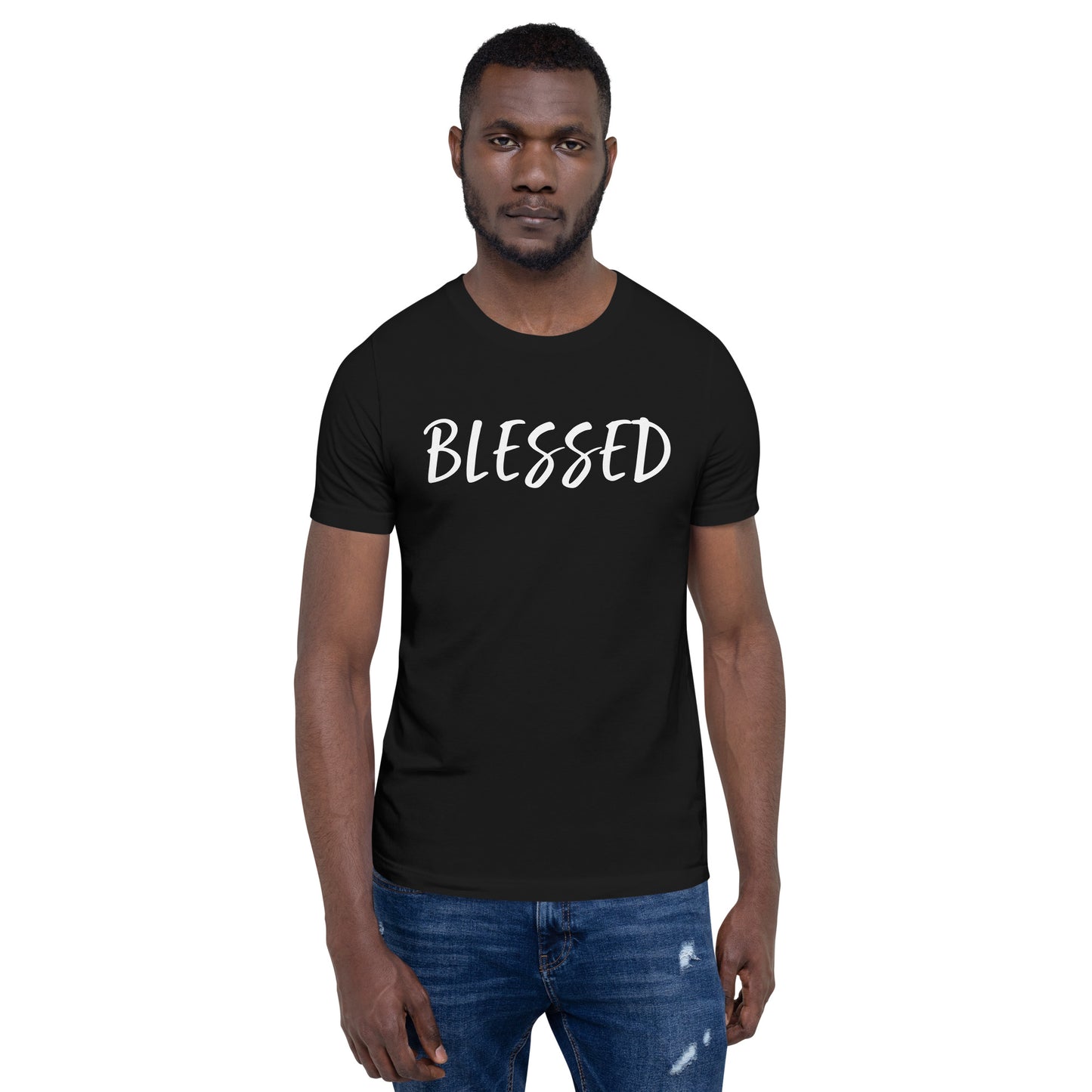 BLESSED BY XCLUSIF POETIX Unisex t-shirt