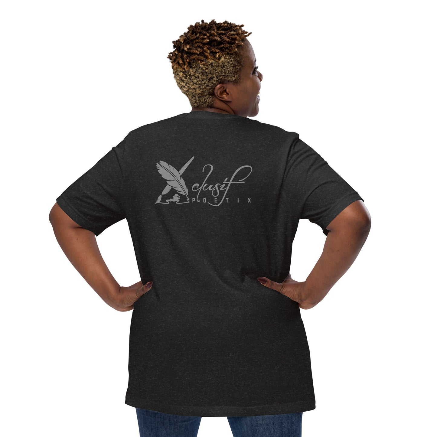 "SHINE BRIGHT LIKE A DIAMOND" BY XCLUSIF POETIX Unisex t-shirt