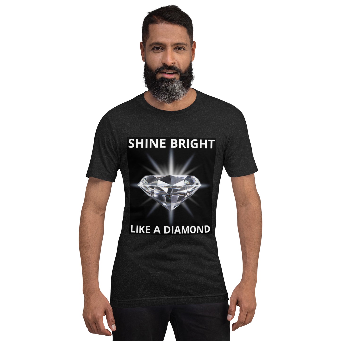 "SHINE BRIGHT LIKE A DIAMOND" BY XCLUSIF POETIX Unisex t-shirt