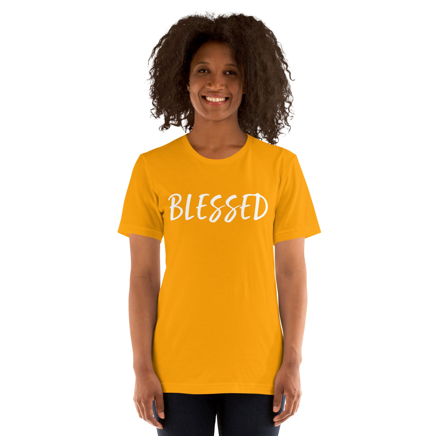 BLESSED BY XCLUSIF POETIX Unisex t-shirt