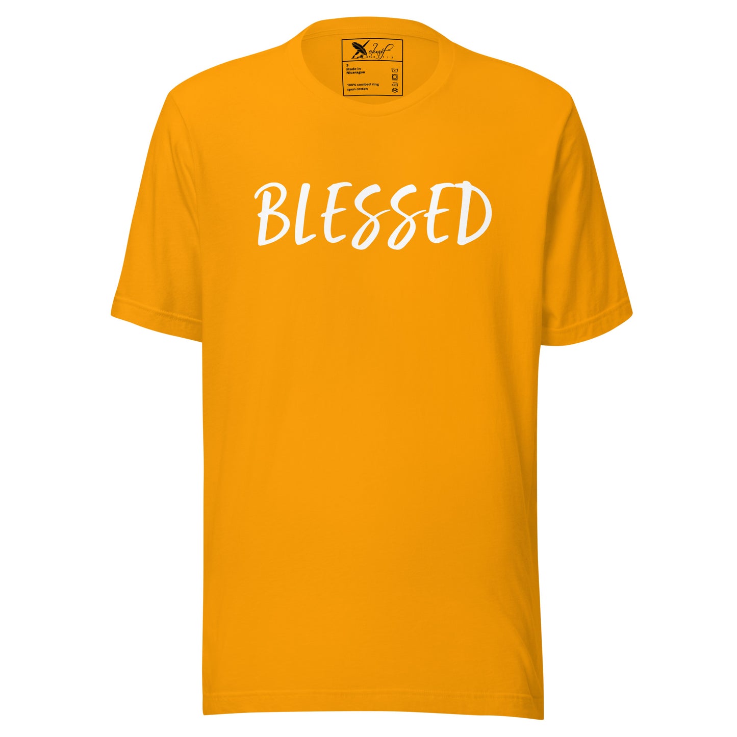 BLESSED BY XCLUSIF POETIX Unisex t-shirt