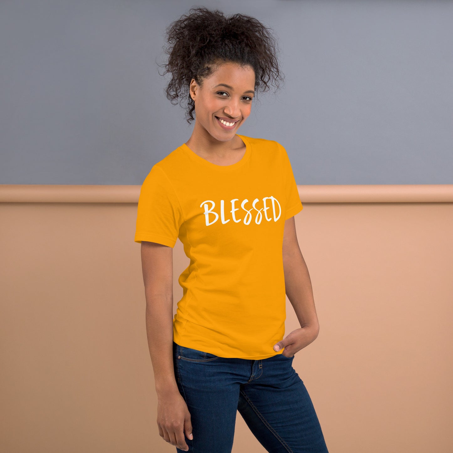 BLESSED BY XCLUSIF POETIX Unisex t-shirt