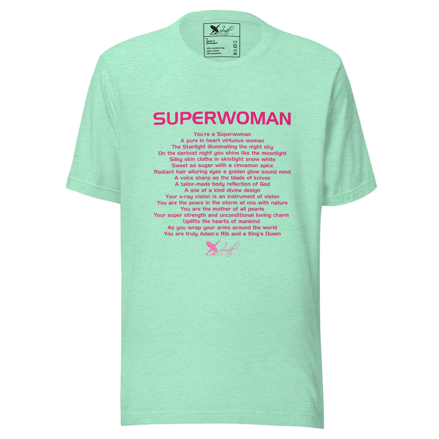 SUPERWOMAN BY XCLUSIF POETIX Unisex t-shirt