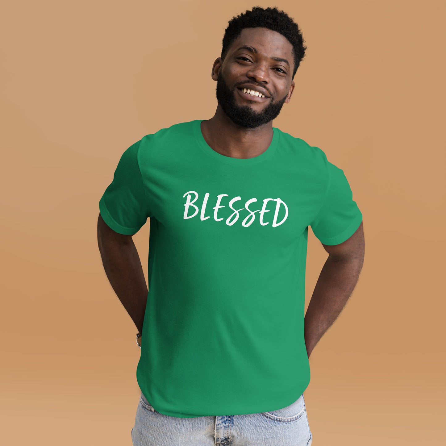 BLESSED BY XCLUSIF POETIX Unisex t-shirt