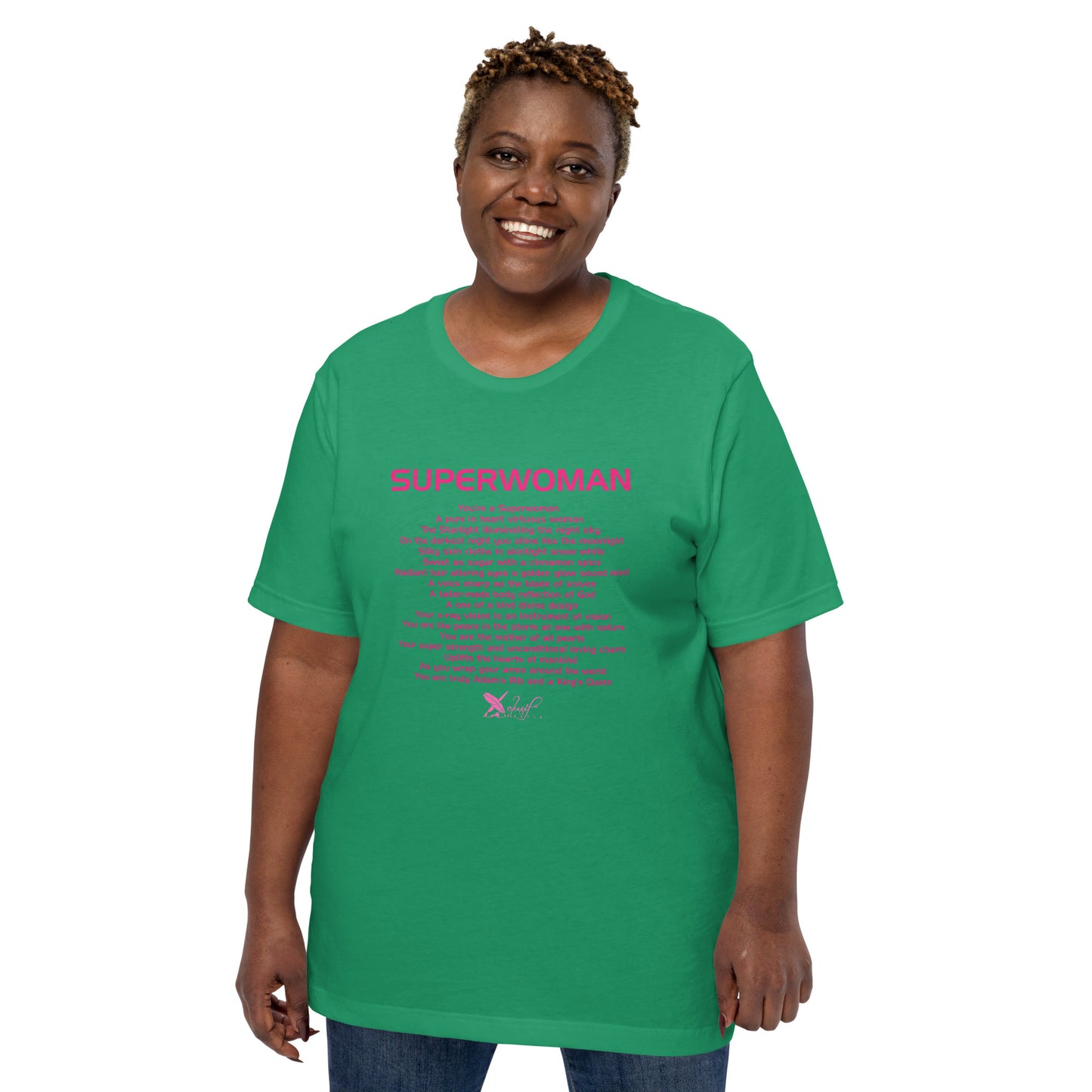 SUPERWOMAN BY XCLUSIF POETIX Unisex t-shirt