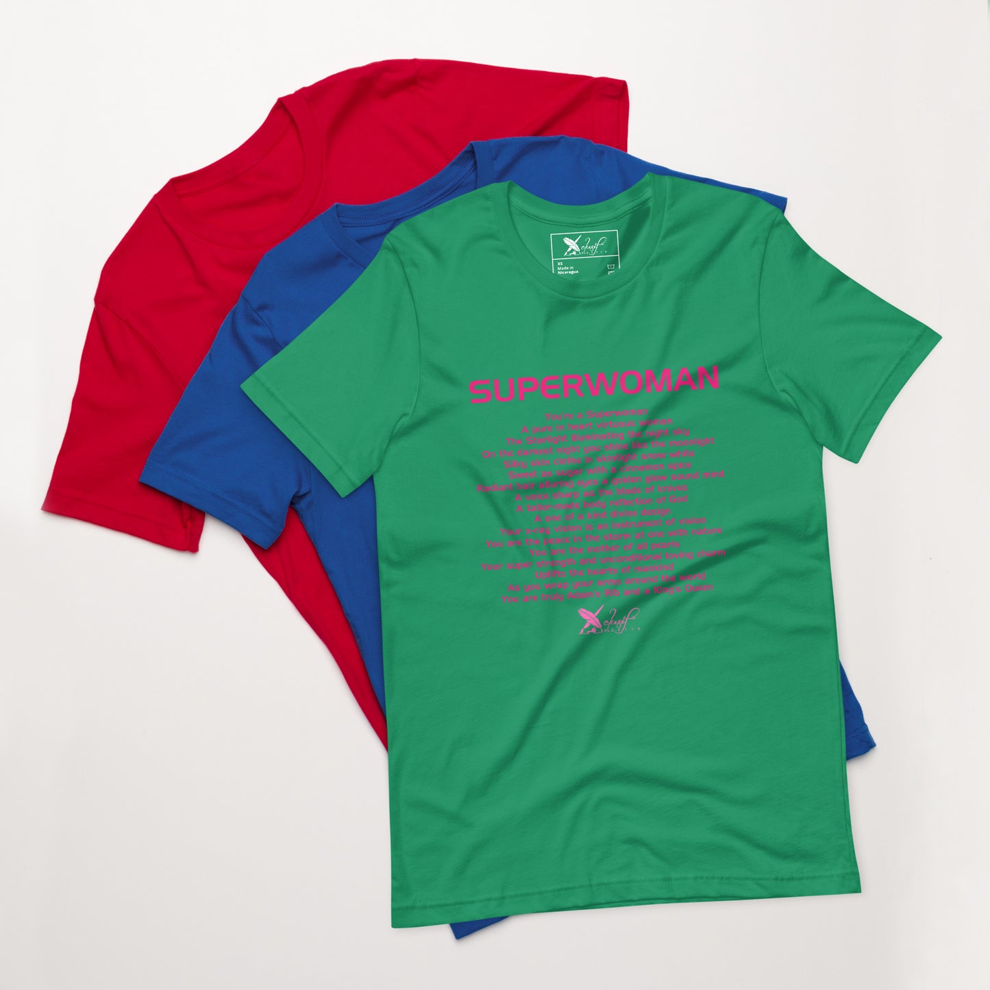 SUPERWOMAN BY XCLUSIF POETIX Unisex t-shirt