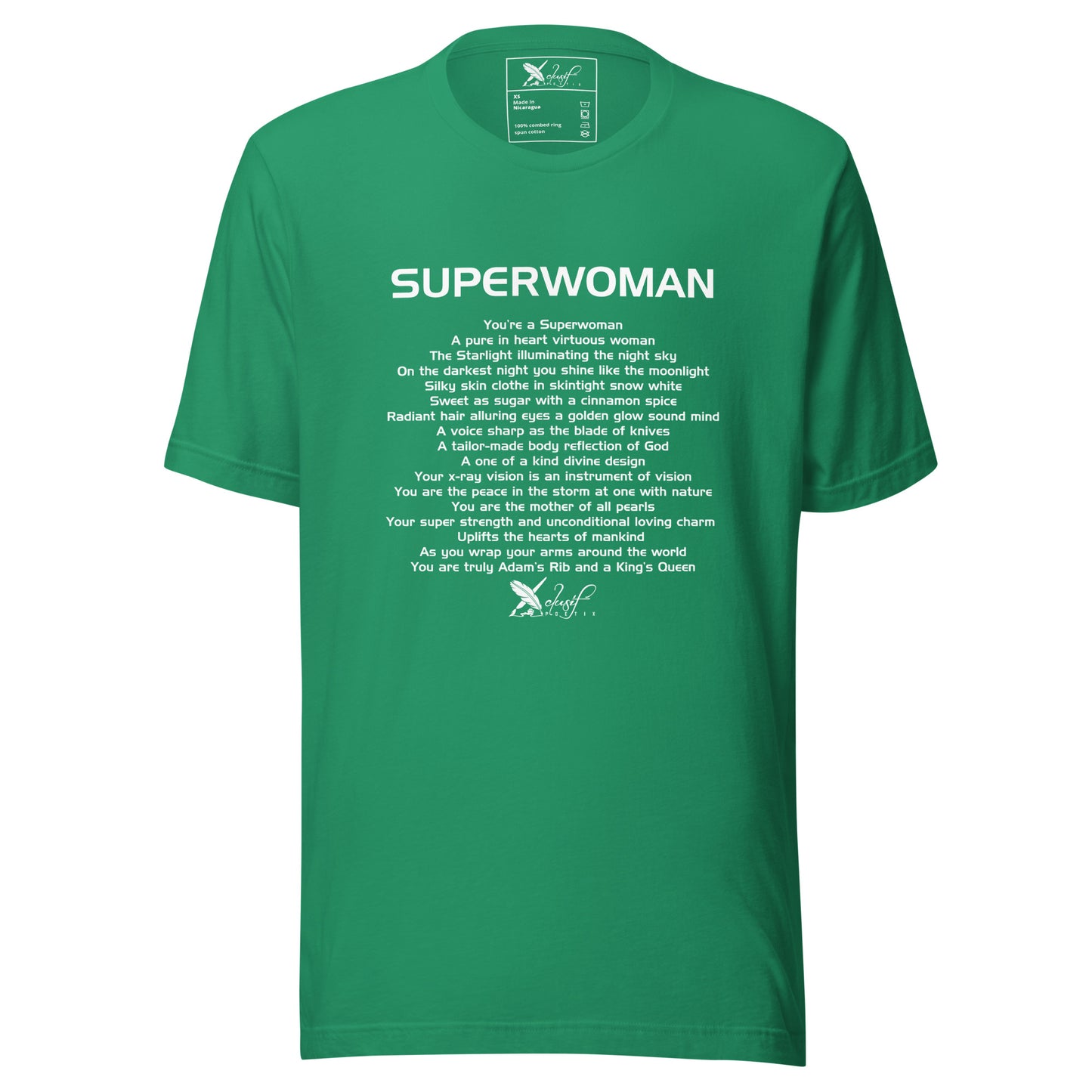 SUPERWOMAN BY XCLUSIF POETIX Unisex t-shirt