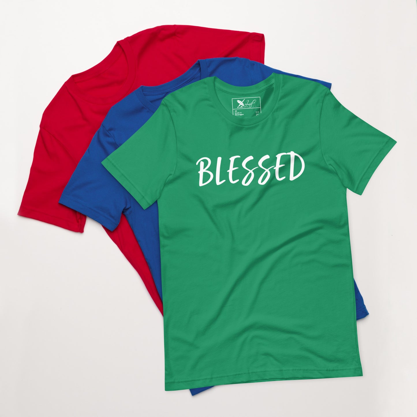 BLESSED BY XCLUSIF POETIX Unisex t-shirt