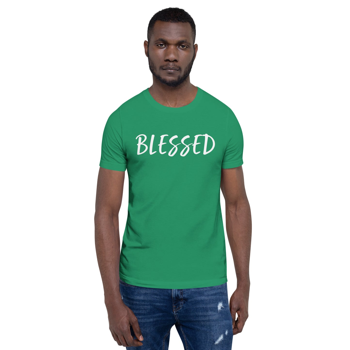 BLESSED BY XCLUSIF POETIX Unisex t-shirt