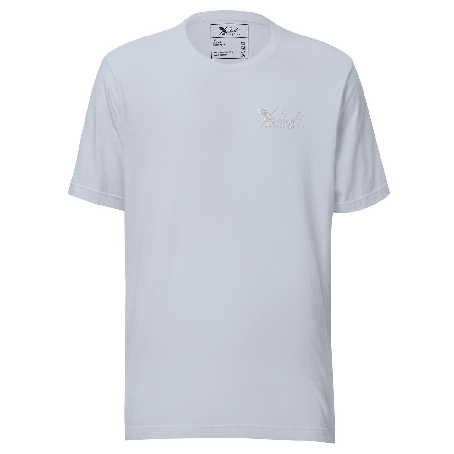 XCLUSIF POETIX WHITE LOGO Unisex t-shirt