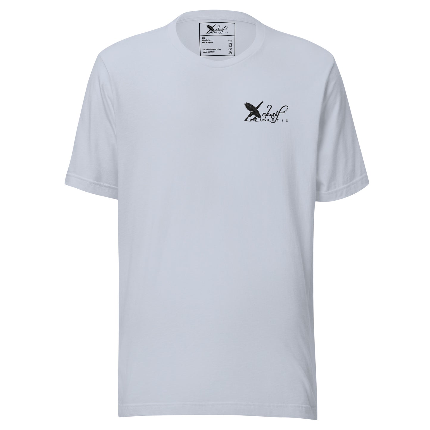 XCLUSIF POETIX BLACK LOGO Unisex t-shirt