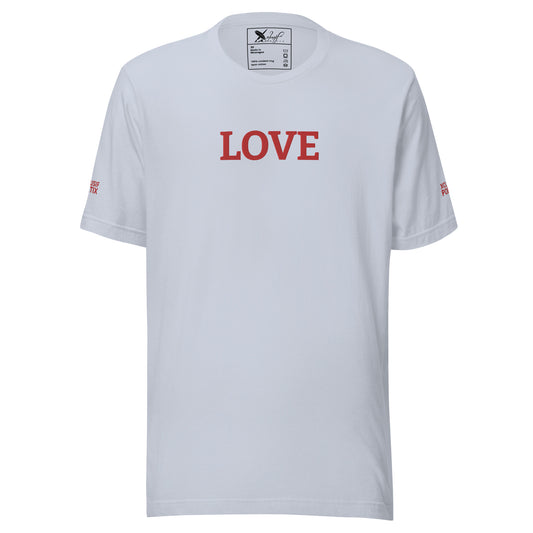 LOVE BY XCLUSIF POETIX Embroidery Unisex t-shirt