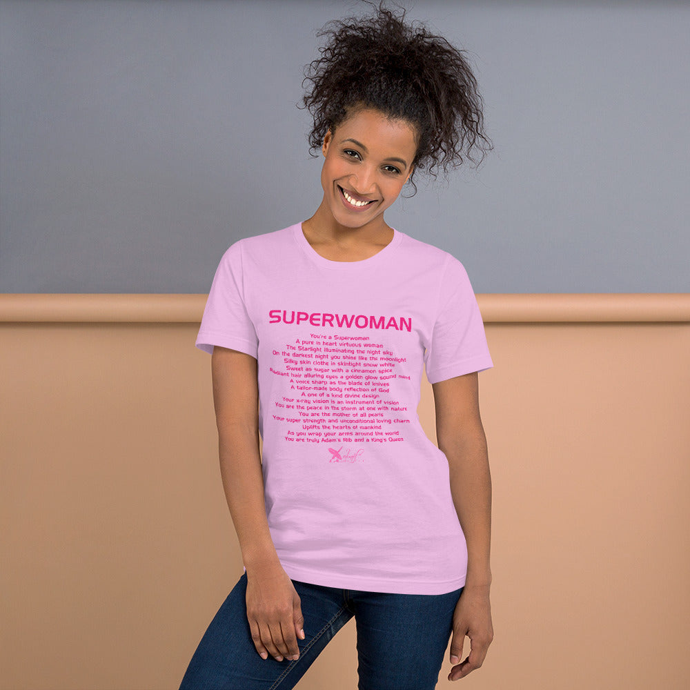 SUPERWOMAN BY XCLUSIF POETIX Unisex t-shirt