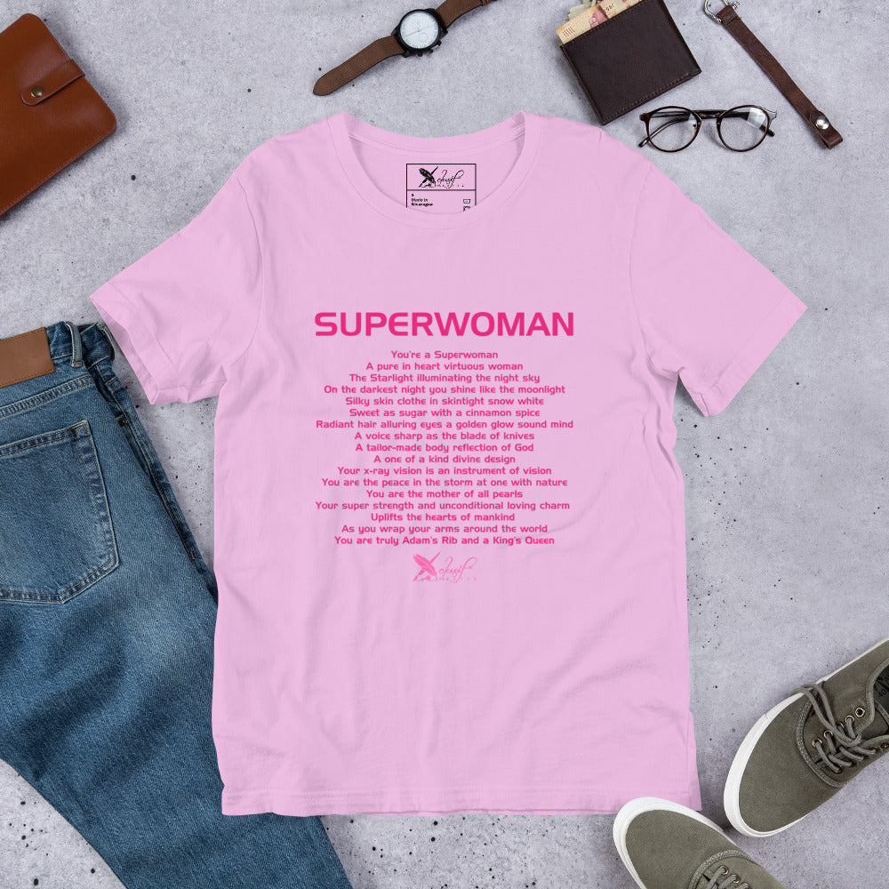 SUPERWOMAN BY XCLUSIF POETIX Unisex t-shirt