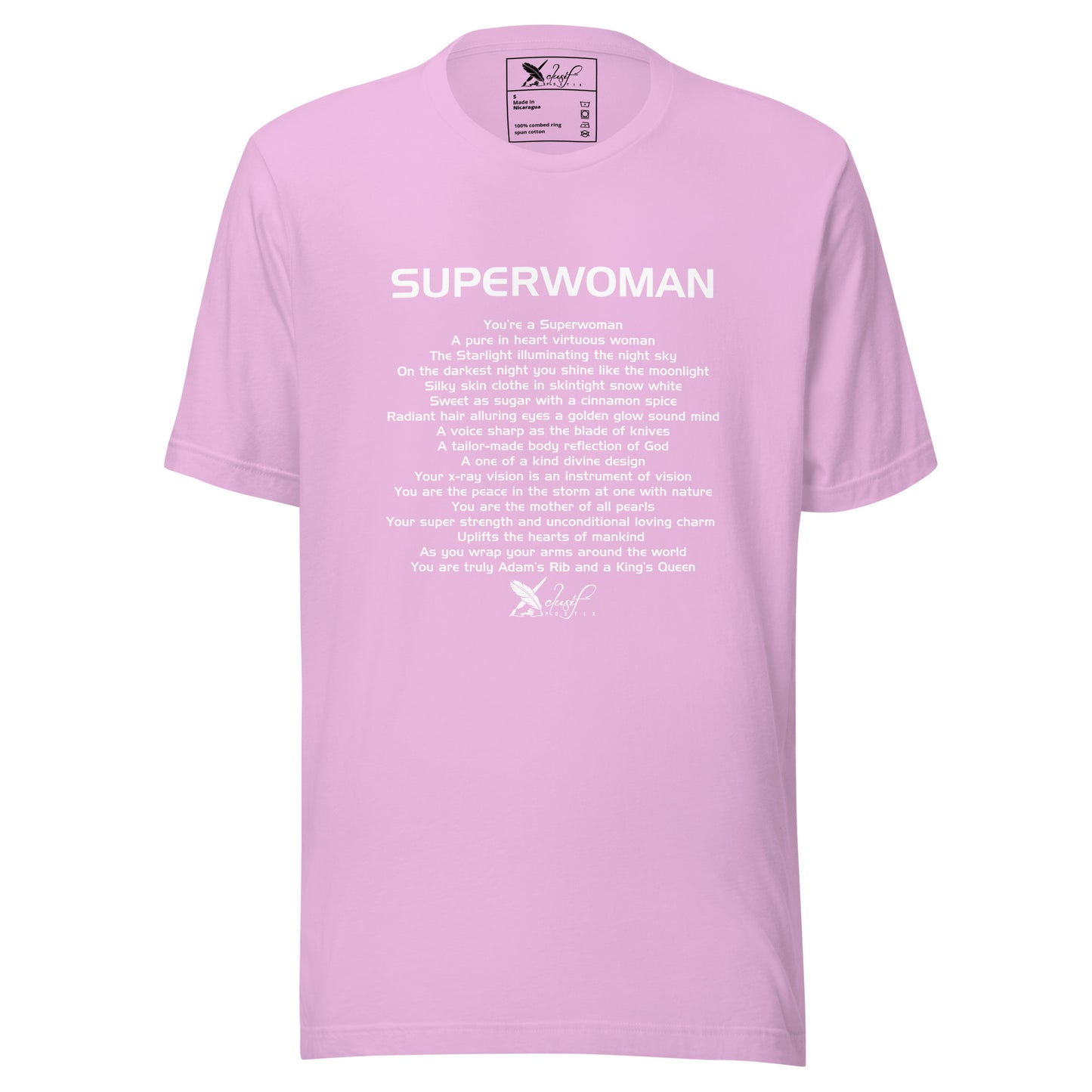 SUPERWOMAN BY XCLUSIF POETIX Unisex t-shirt