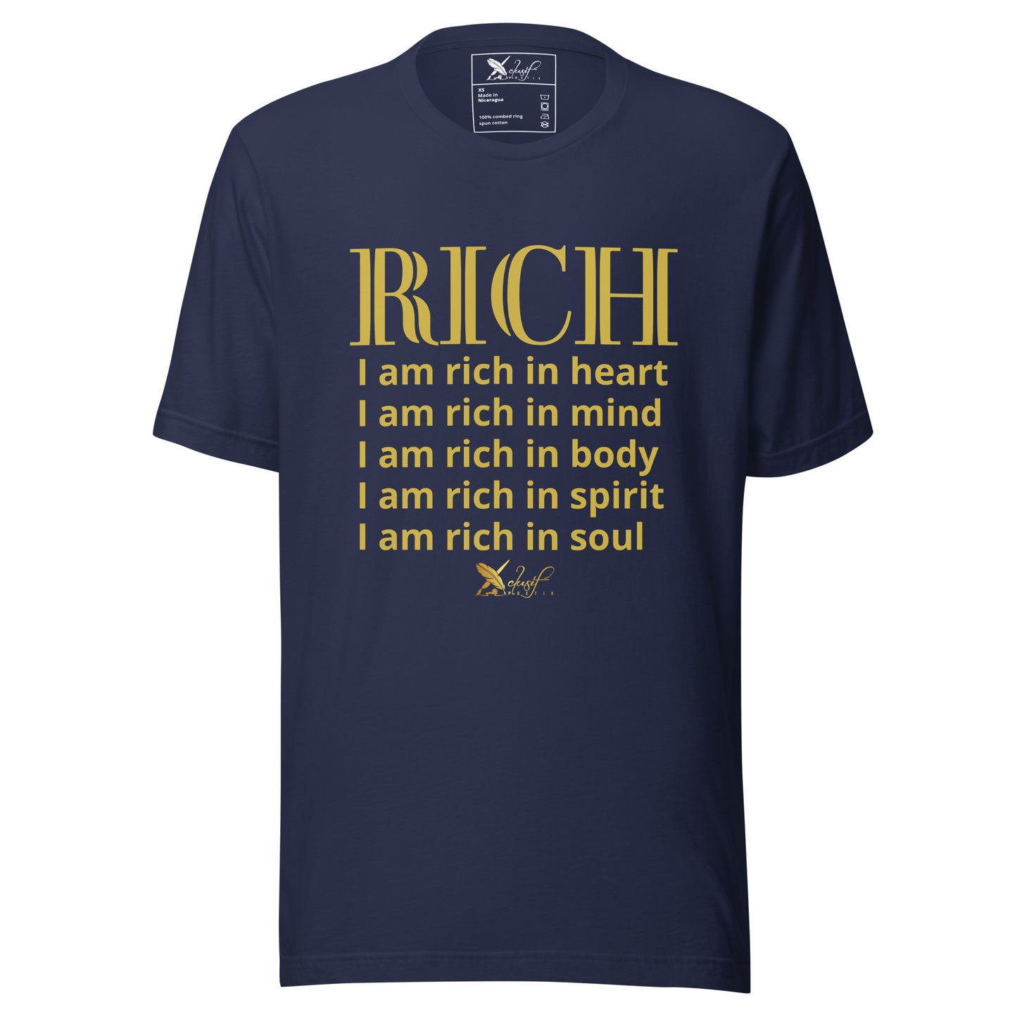 RICH BY XCLUSIF POETIX Unisex t-shirt