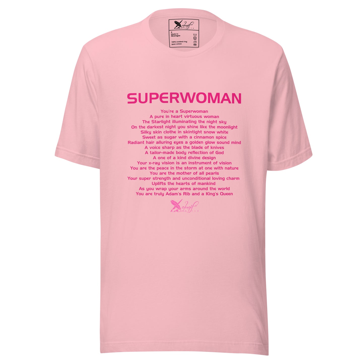 SUPERWOMAN BY XCLUSIF POETIX Unisex t-shirt