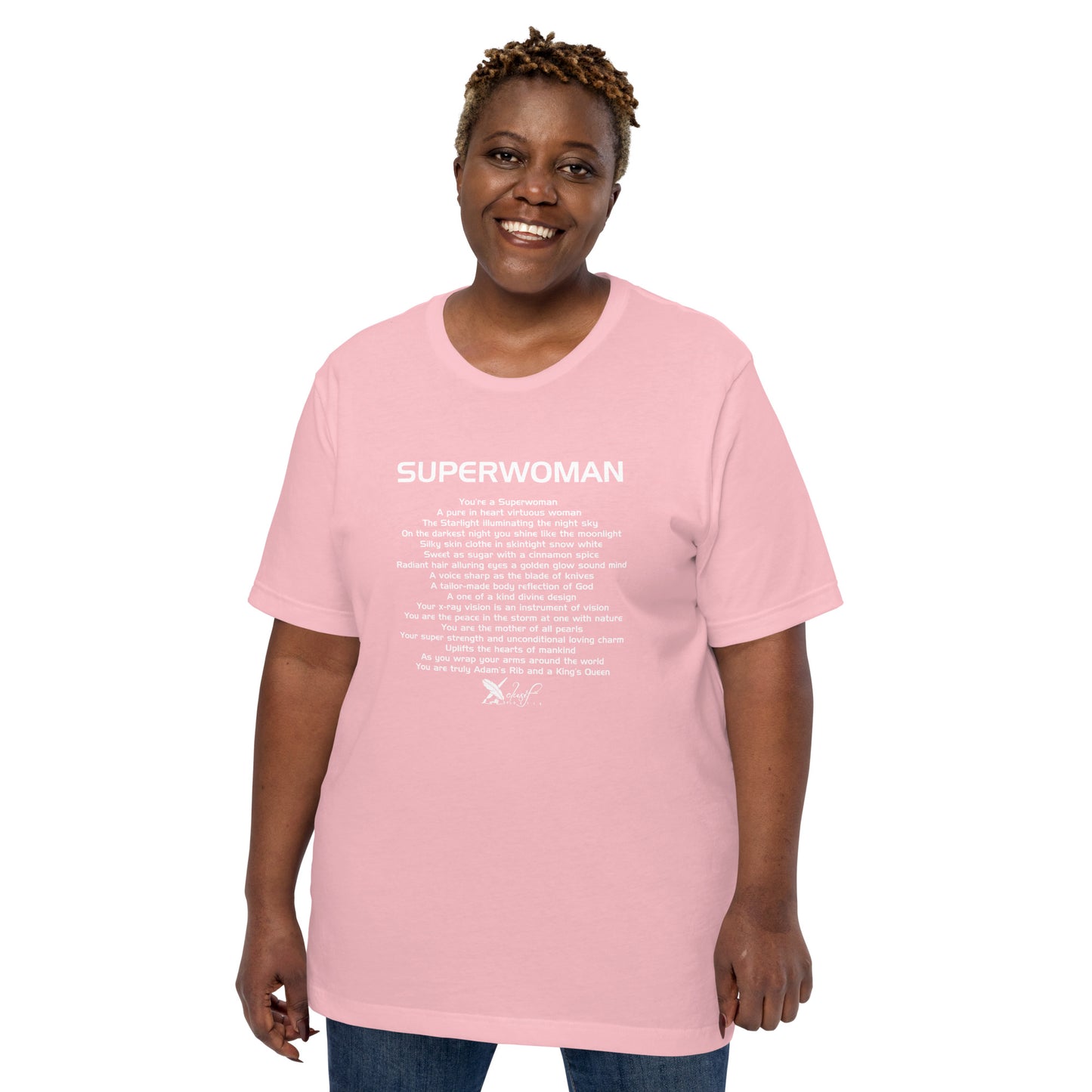 SUPERWOMAN BY XCLUSIF POETIX Unisex t-shirt