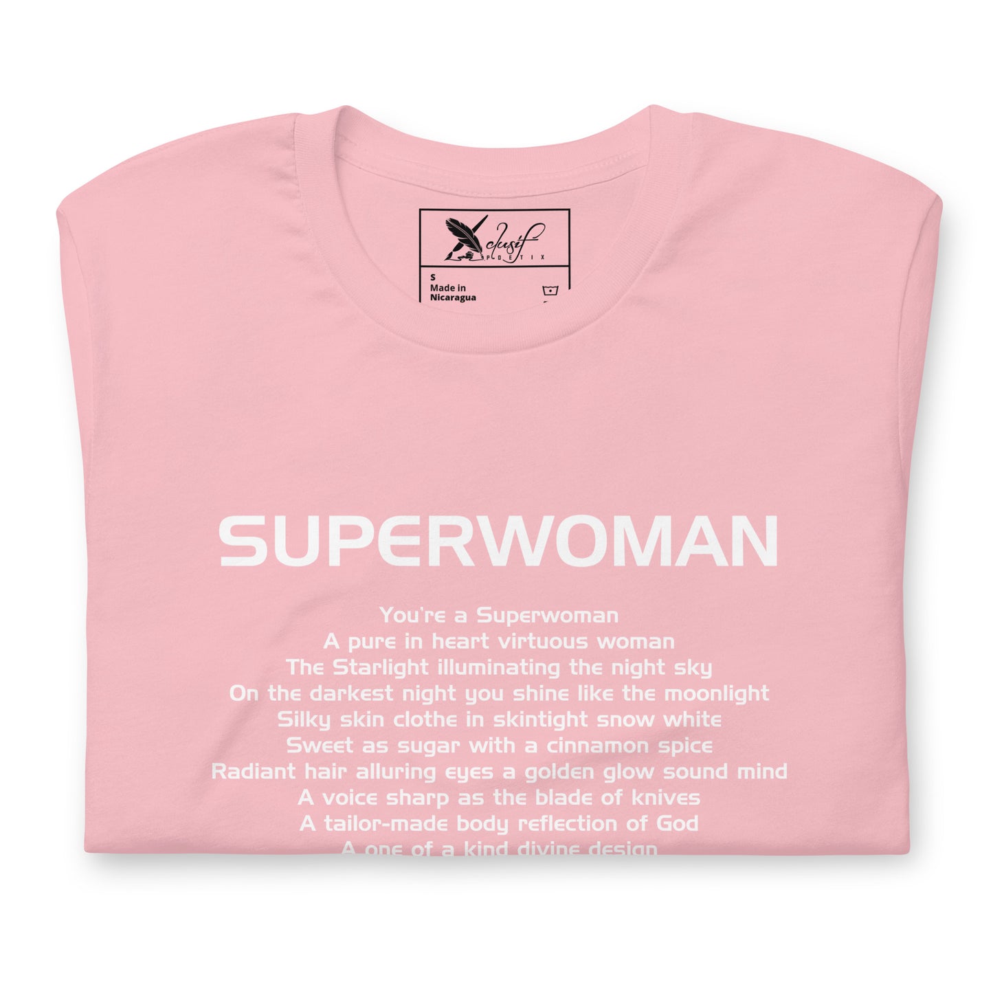 SUPERWOMAN BY XCLUSIF POETIX Unisex t-shirt