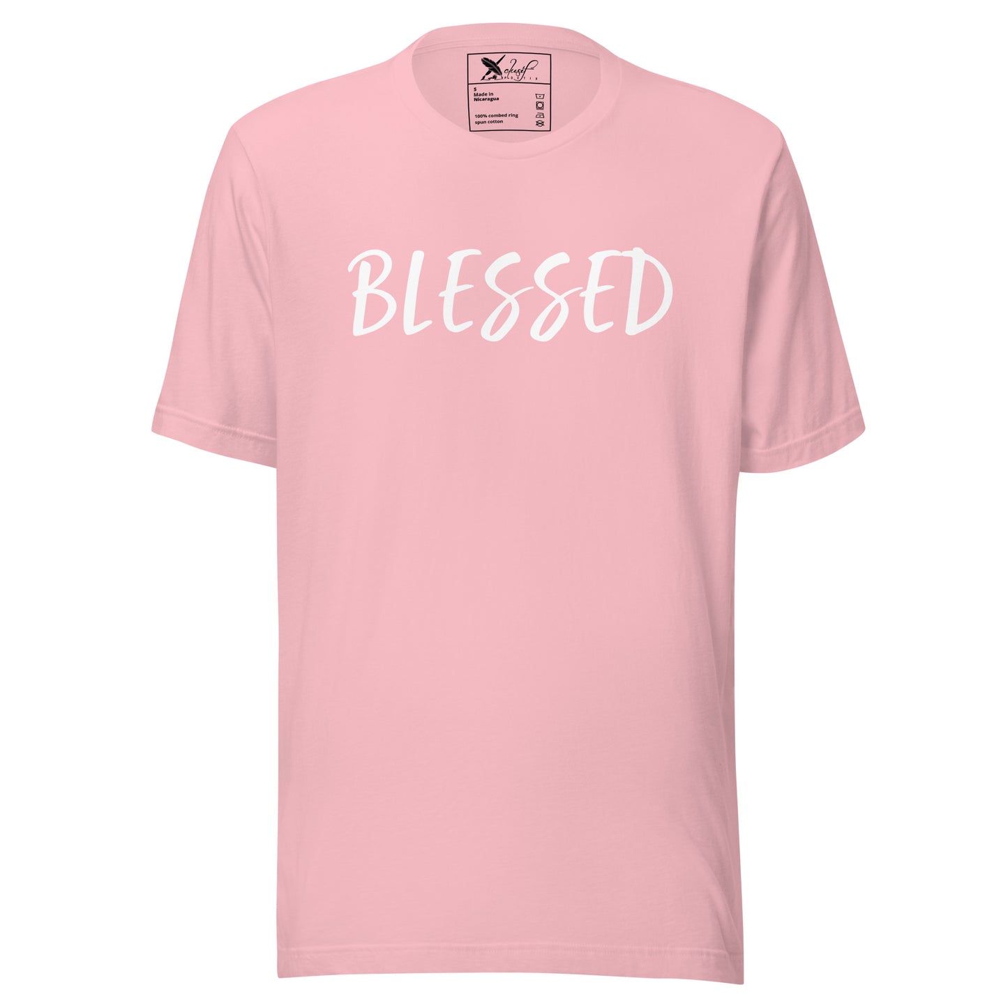 BLESSED BY XCLUSIF POETIX Unisex t-shirt