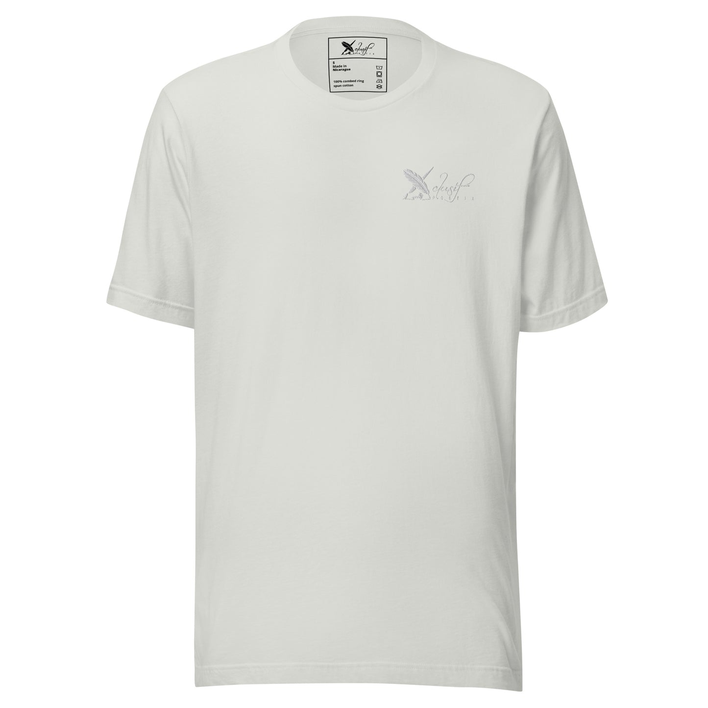 XCLUSIF POETIX WHITE LOGO Unisex t-shirt