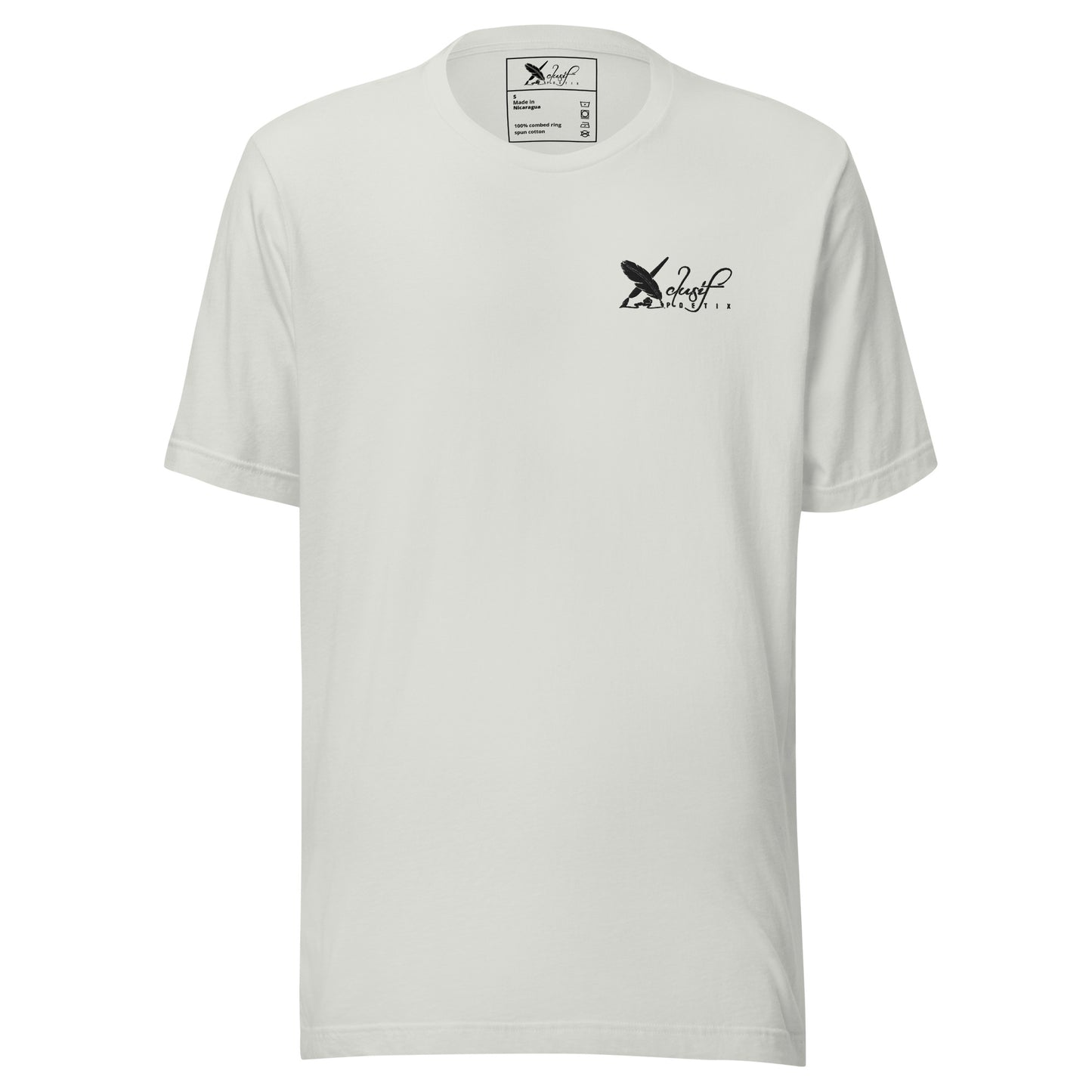 XCLUSIF POETIX BLACK LOGO Unisex t-shirt