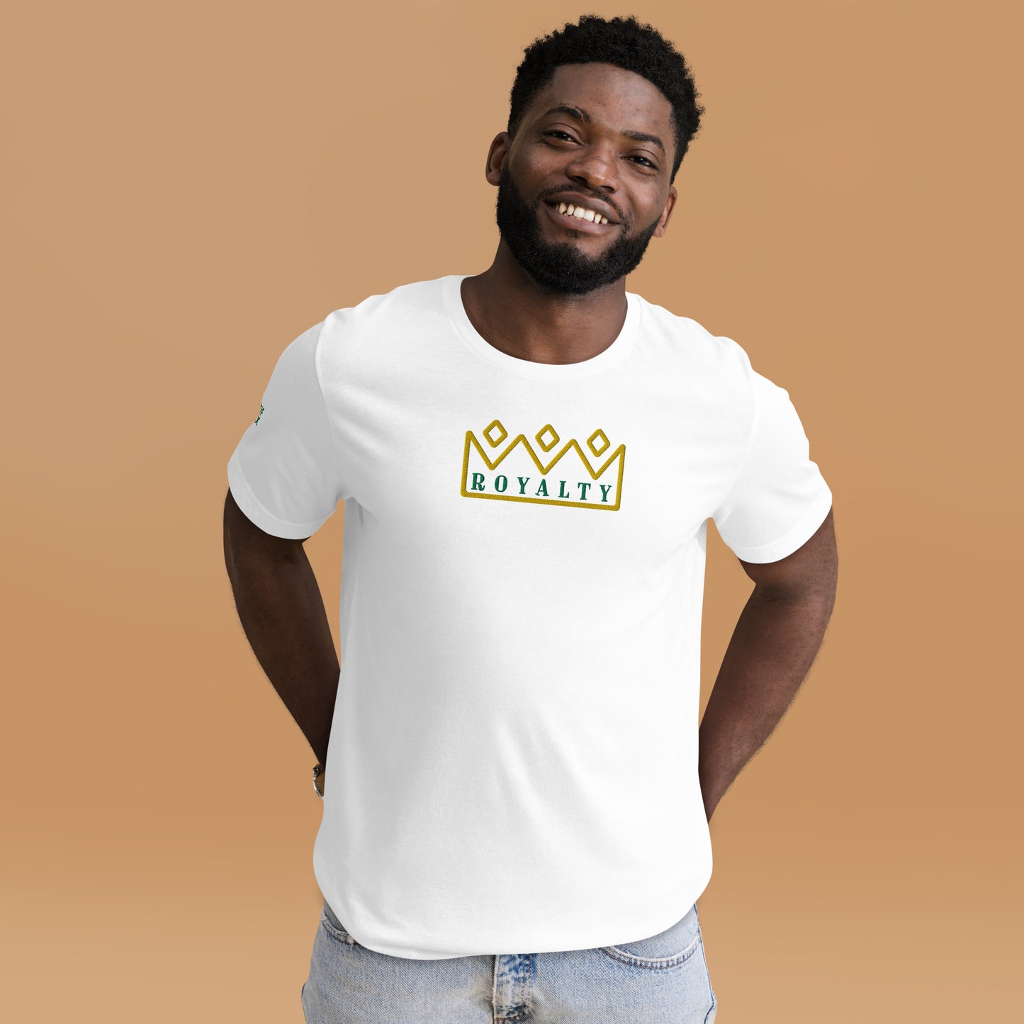 ROYALTY BY XCLUSIF POETIX Embroidery Unisex t-shirt