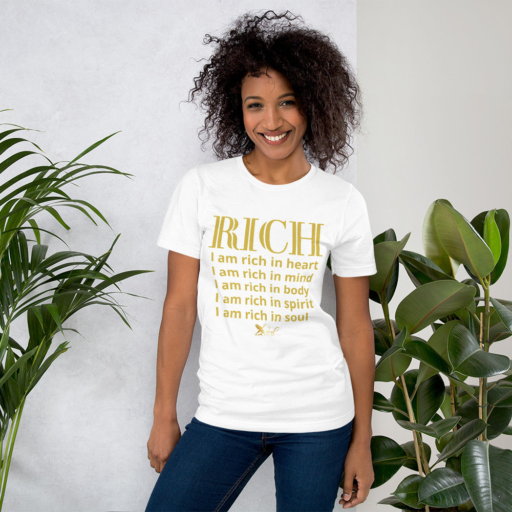 RICH BY XCLUSIF POETIX Unisex t-shirt