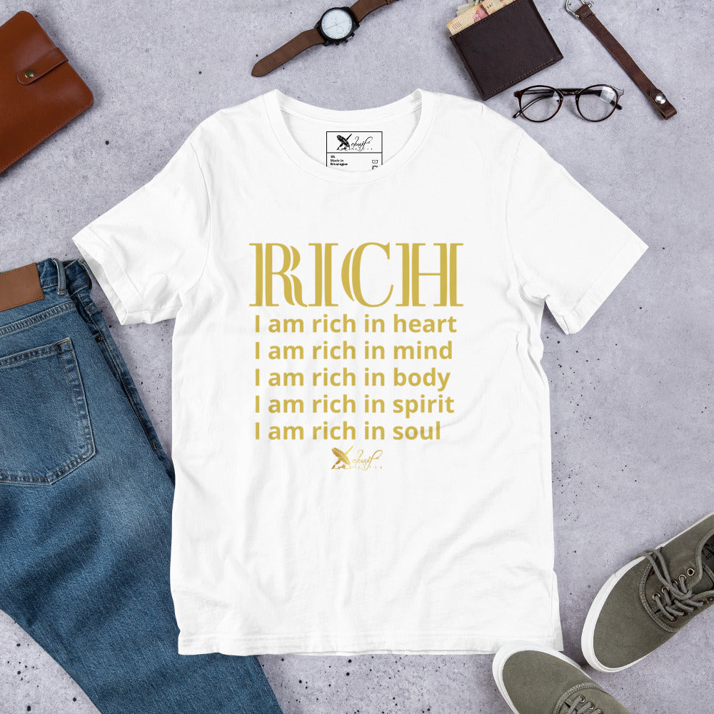 RICH BY XCLUSIF POETIX Unisex t-shirt