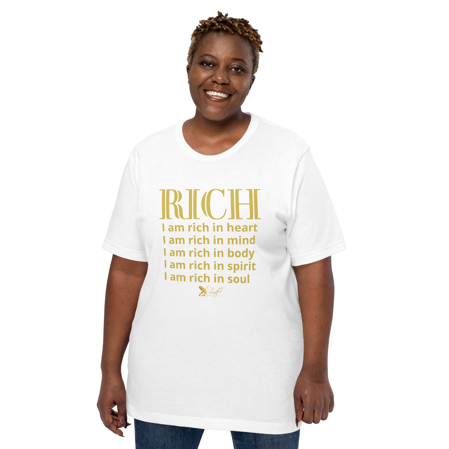 RICH BY XCLUSIF POETIX Unisex t-shirt