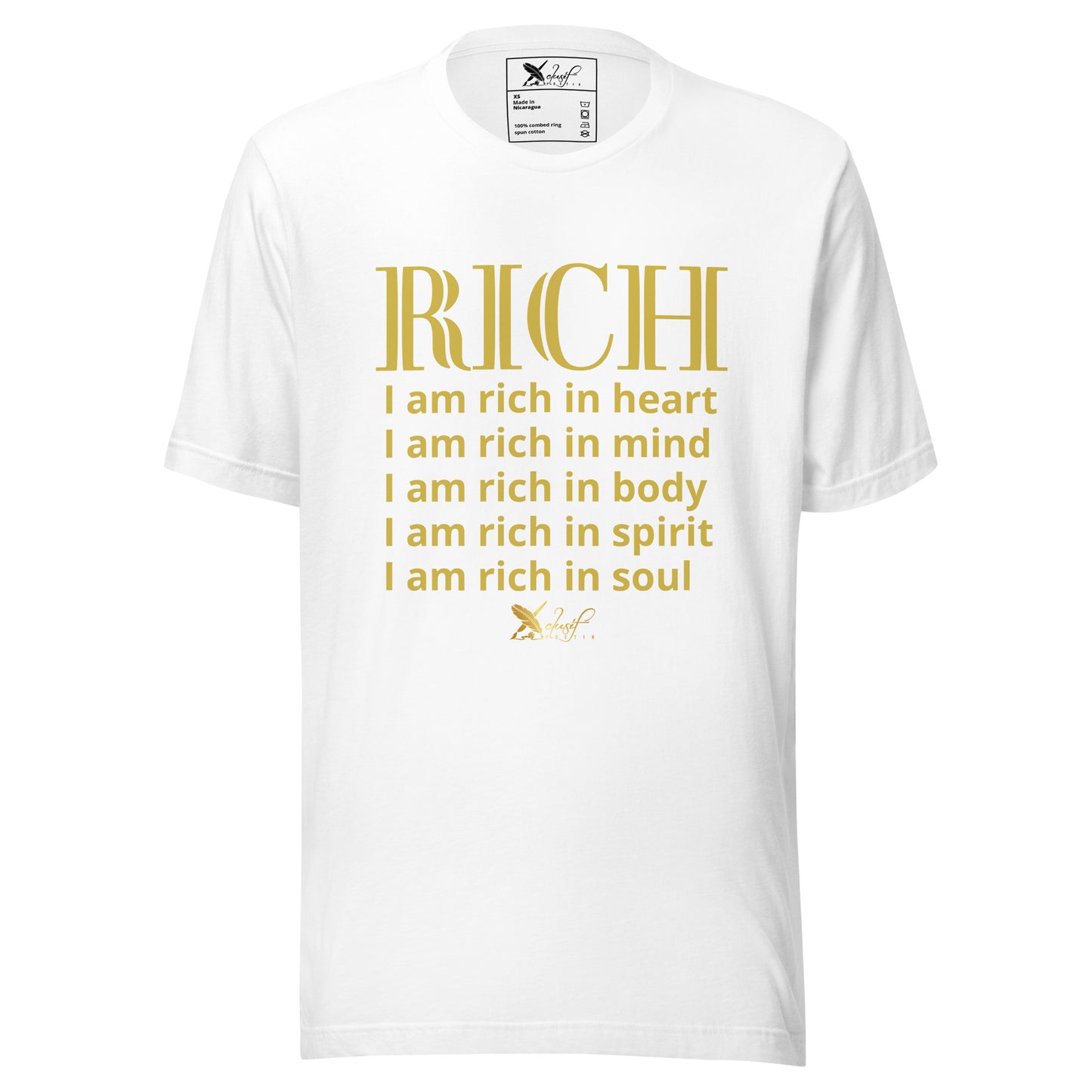 RICH BY XCLUSIF POETIX Unisex t-shirt