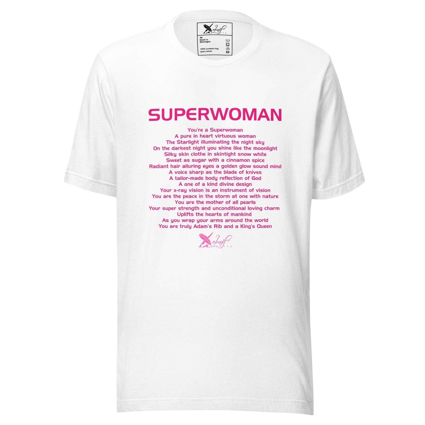 SUPERWOMAN BY XCLUSIF POETIX Unisex t-shirt