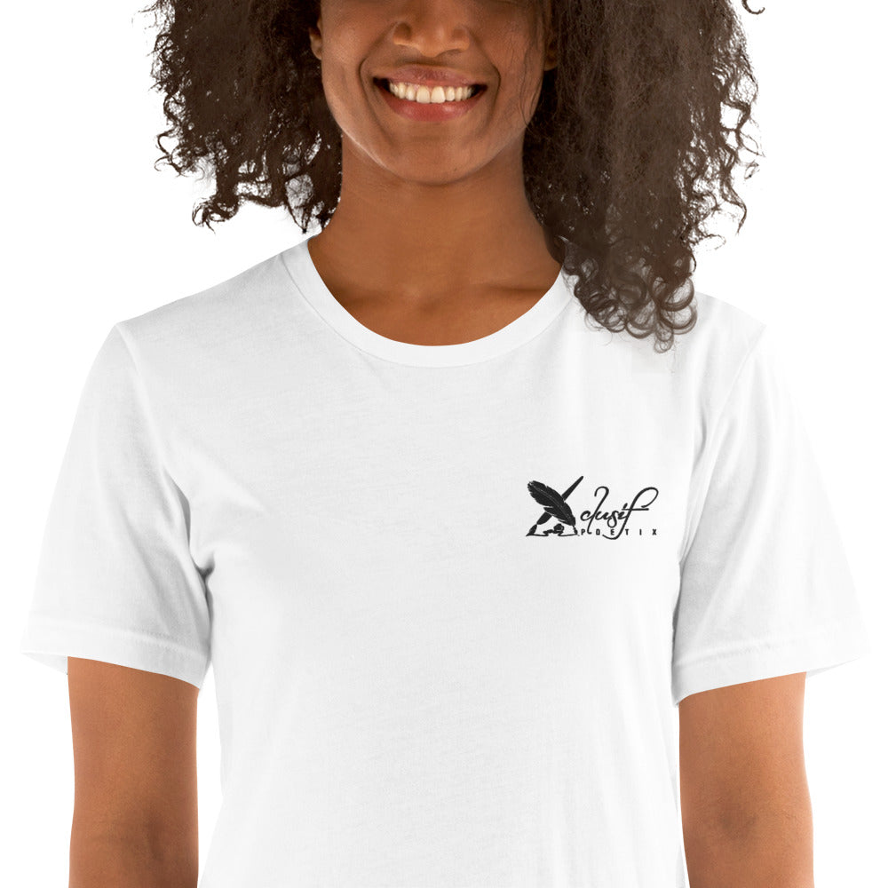 XCLUSIF POETIX BLACK LOGO Unisex t-shirt