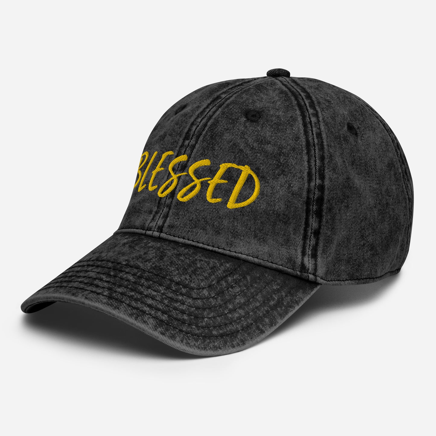 BLESSED BY XCLUSIF POETIX Vintage Cotton Twill Cap