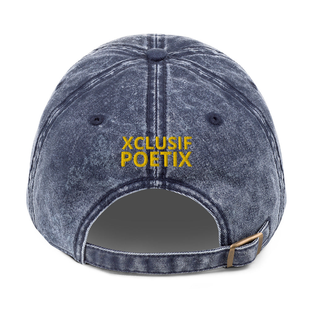 RICH BY XCLUSIF POETIX Vintage Cotton Twill Cap