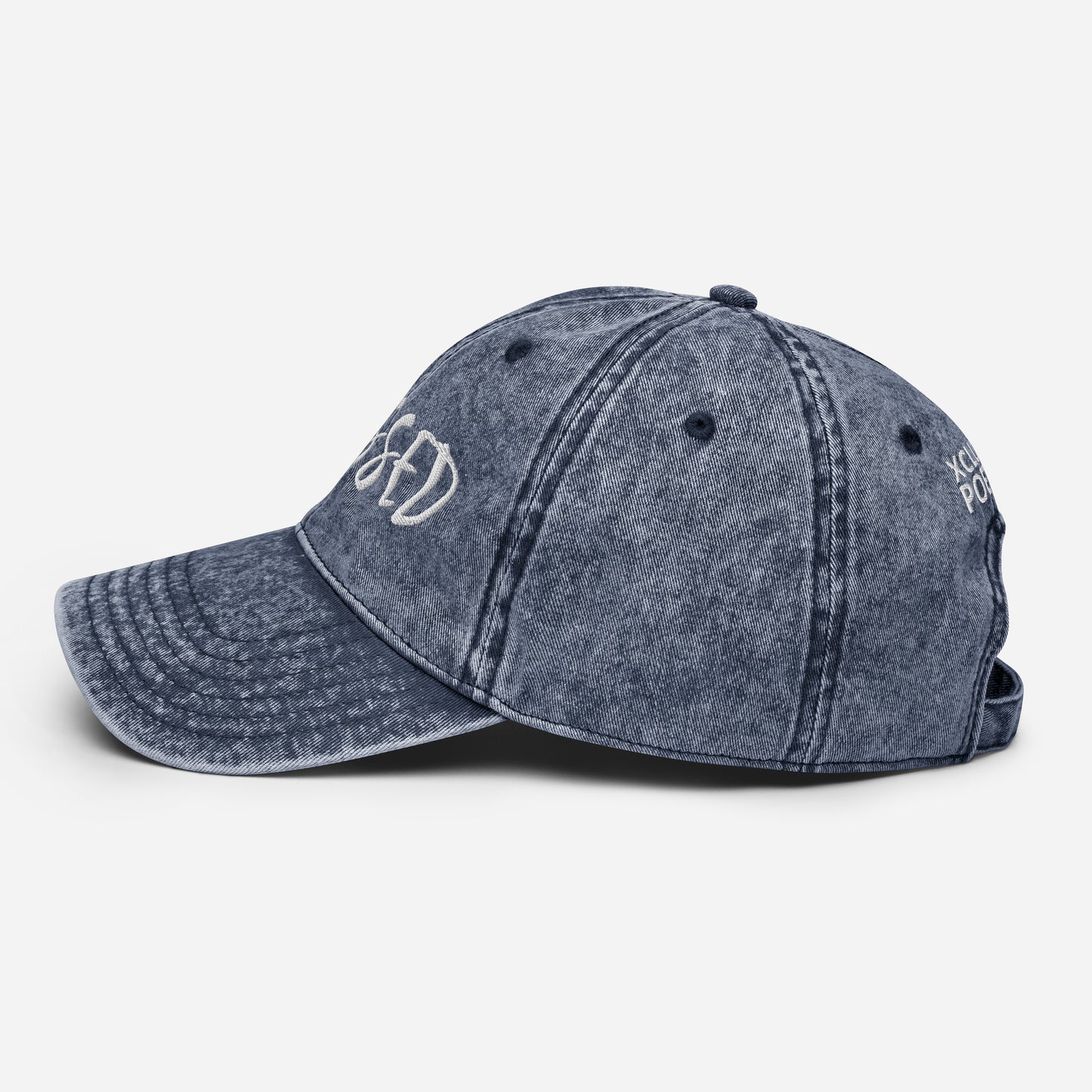 BLESSED BY XCLUSIF POETIX Vintage Cotton Twill Cap