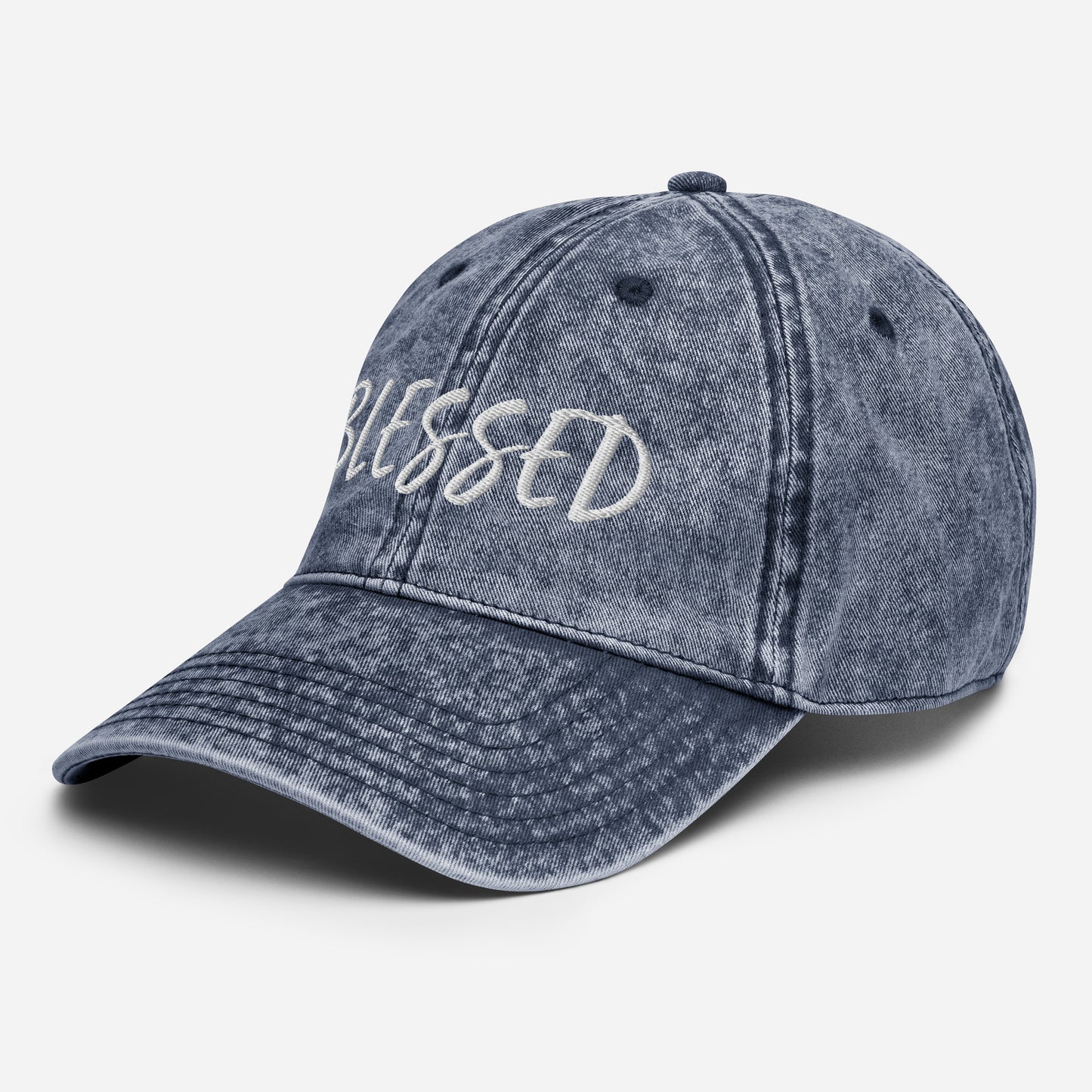 BLESSED BY XCLUSIF POETIX Vintage Cotton Twill Cap