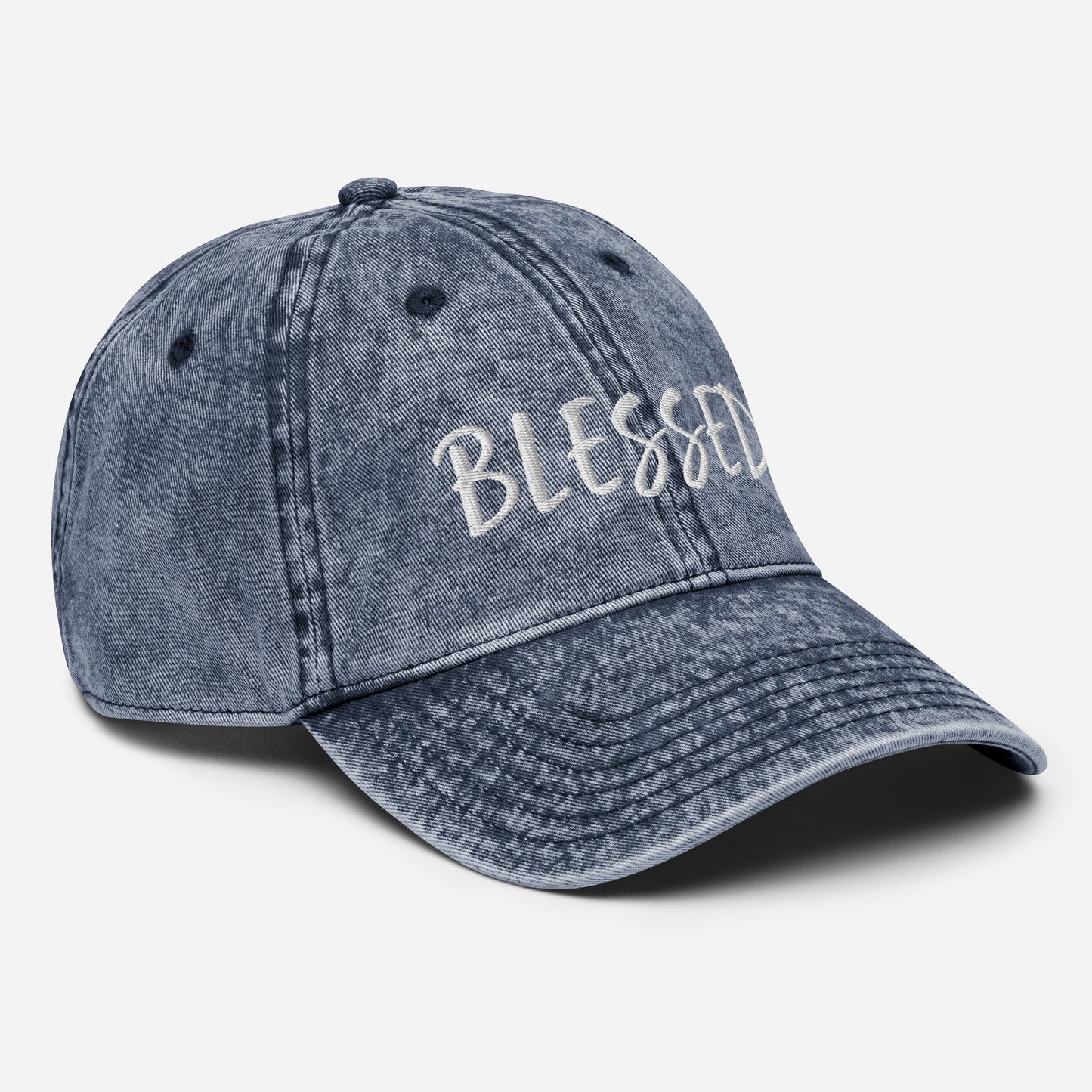 BLESSED BY XCLUSIF POETIX Vintage Cotton Twill Cap